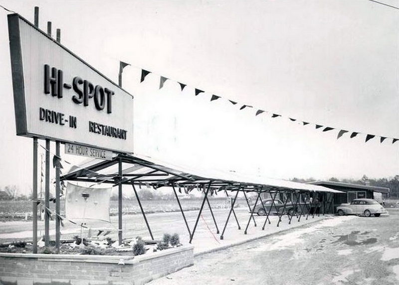 Hi-Spot Drive-In Restaurant - From Flint Journal (newer photo)